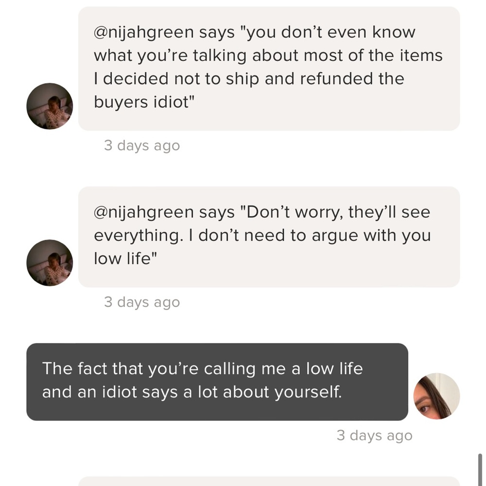 Marine Serre Buyer ruined my shirt deliberately due to it being the wrong size - Picture 16 of 16